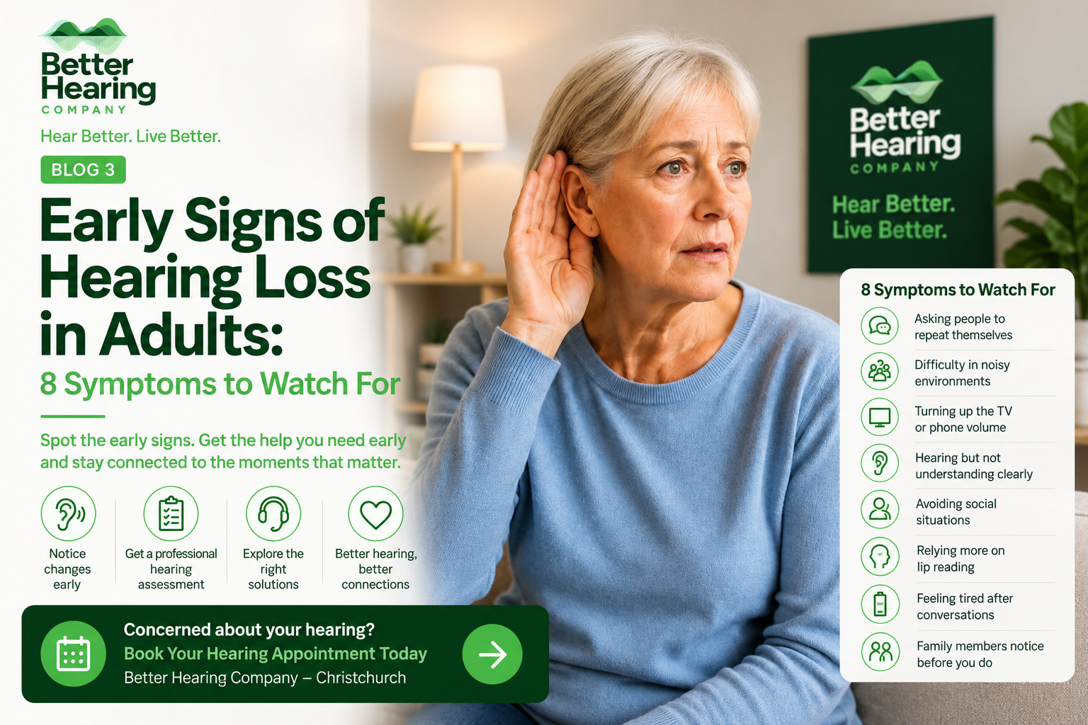 Hearing test in Christchurch with an audiologist